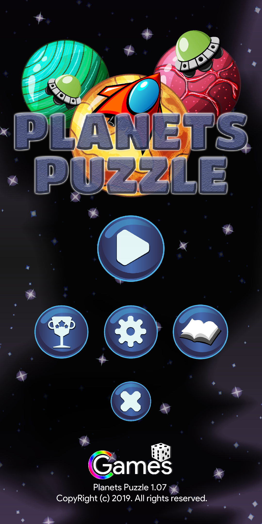 Canados Games - Planets Puzzle